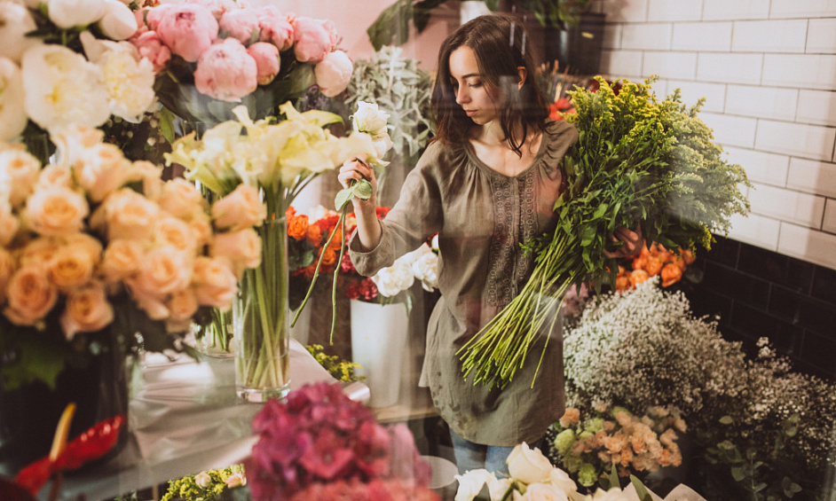 Vente magasin de fleurs rue commerçante en Savoie 1