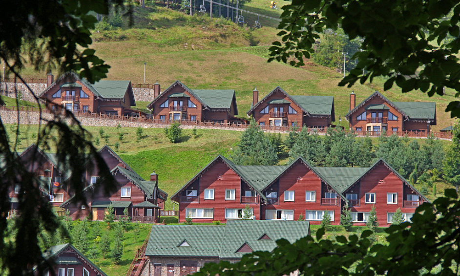 Vente village chalets 13 unités 1,3ha Puy de Dôme 1