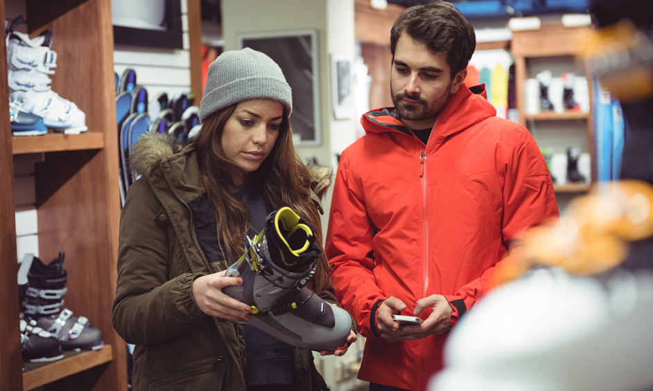 Vente magasin de sports front de neige en Isère 1