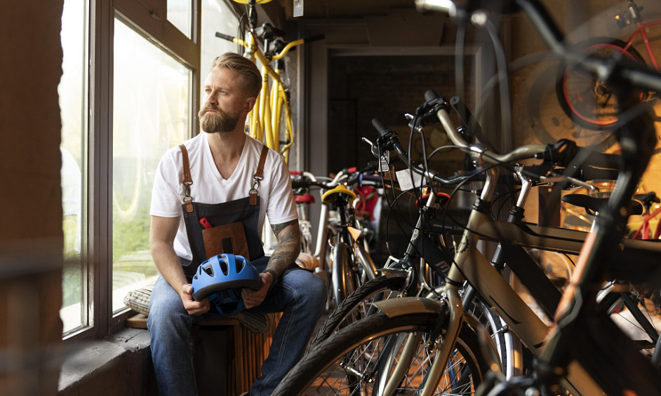 Vente magasin de cycles/moto proche Lac d'Annecy 1