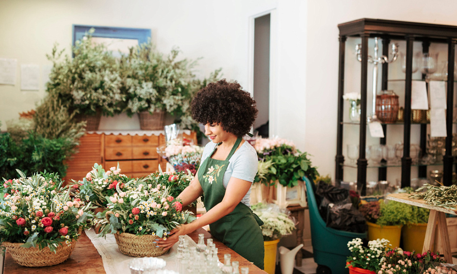 Vente FDC fleuriste 80m² centre village sud Loire 1